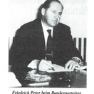 Friedrich Peter ©Archiv NFZ aus Perspektive Freiheit