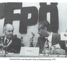 Friedrich Peter und Alexander Götz ©Archiv NFZ aus "Perspektive Freiheit"